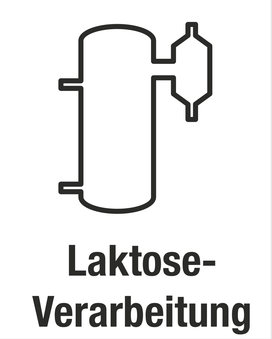 Laktose-Verarbeitung