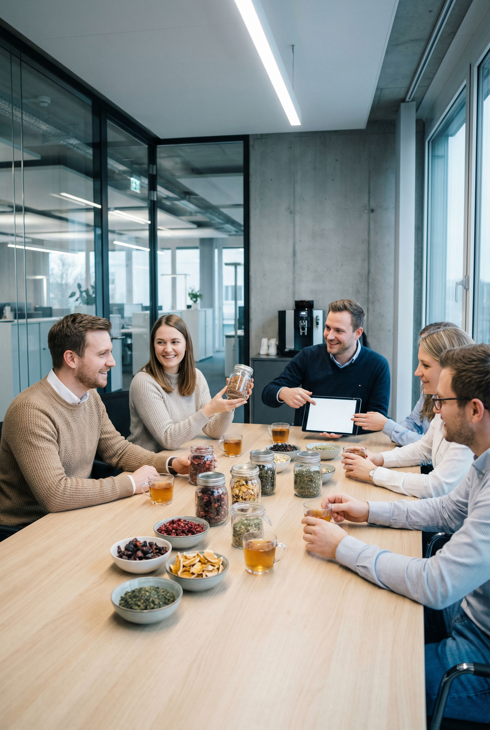 Laboranlage Keramik Elemente