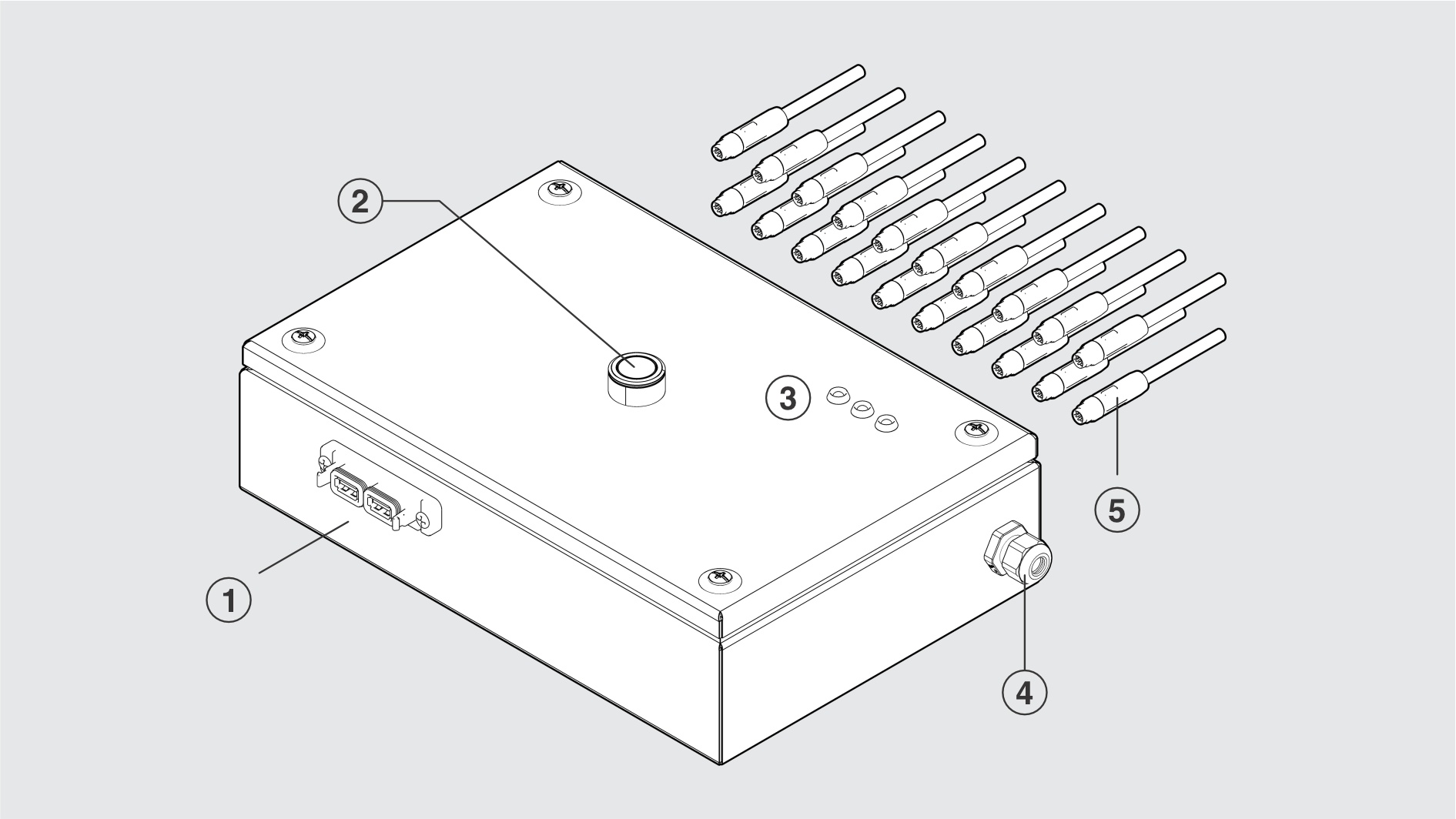 Laboranlage Keramik Steuerbox