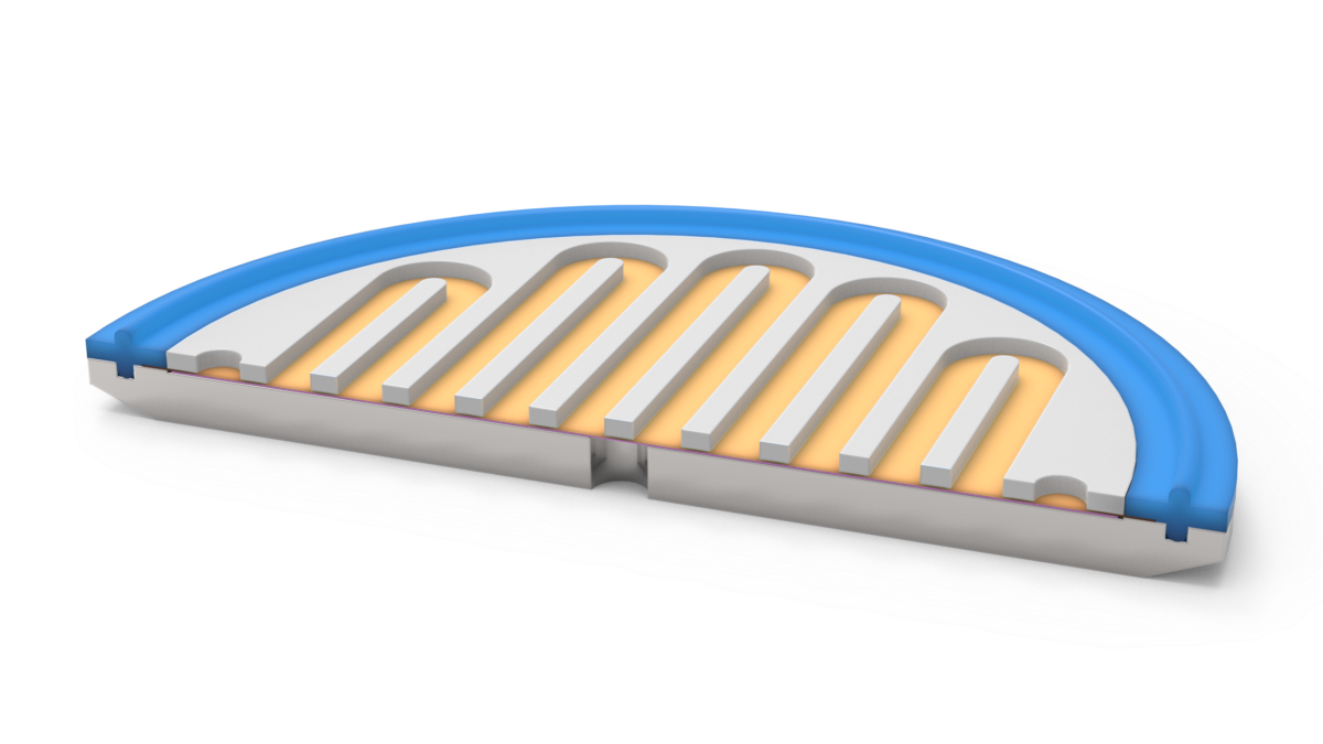 Mäander Querschnitt